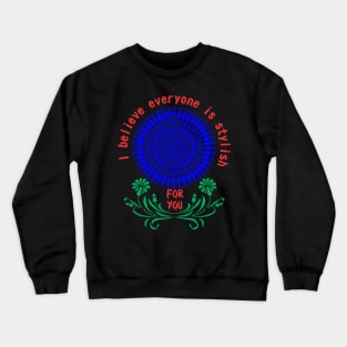 Mandala Design Crewneck Sweatshirt